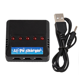  Multi rc lipo battery USB charger four in one