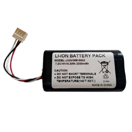 18650 Li-ion recharge battery pack 7.4V 2200mAh
