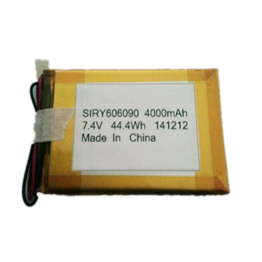 SIRY rechargeable lipo battery 606090 4000mAh