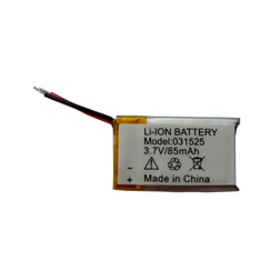 3.7V small lipo battery 301525 85mAh 