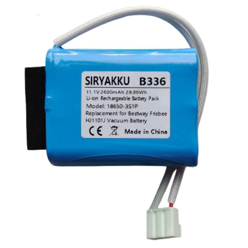 11.1V Li-ion 18650 3S1P Replacement Battery For Bestway Winny Frisbee HJ1101J ROBOTIC POOL FLOOR CLEANER Batteries