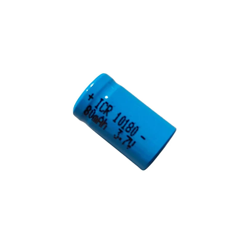 3.7V Lithium Ion Battery 10180 Lithium Battery 80MAH Rechargeable ICR10180 Lithium Battery Electric Toothbrush Battery
