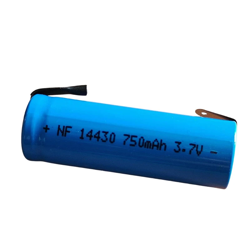 3.7V shaver battery suitable for shaver PT730 735 720 724 725 PT732 3.7V 14430 lithium battery rechargeable battery