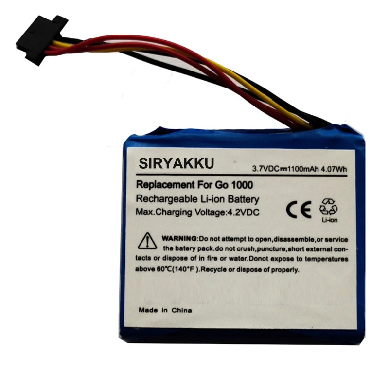 AHL03711018 3.7V 1100mAh Li-ion Rechargeable Battery Replacement For TomTom Go 1000, Go 1005 GPS Batteries VF1C