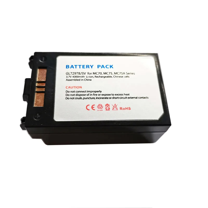 4000mAh 3.7V Battery For MOTOROLA FR60900 FR68 MC70 MC75 MC7090 MC7094 82-71364-05 MC75A0 Batteries For Barcode Scanners