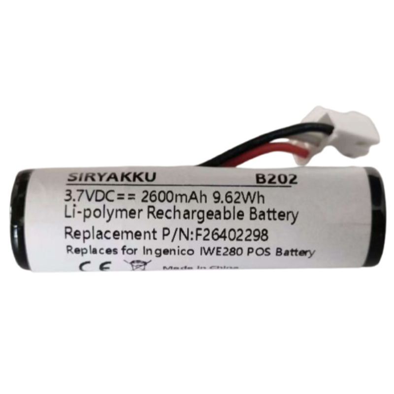 WL280 NEW Battery for Ingenico IWL220 iWL220 GPRS iWL250 295006044fits Part Number 295006044 F26401964 3.7V 2600mAh