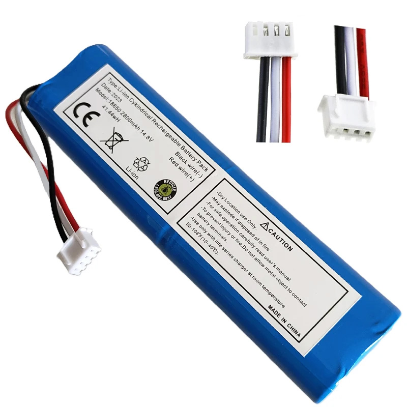  14.8V Rechargeable 2800mAh 3400mAh Robot Vacuum Cleaner Battery For Ecovacs Deebot Ozmo 900, 901, 905, 930, 937 Li-ion Battery