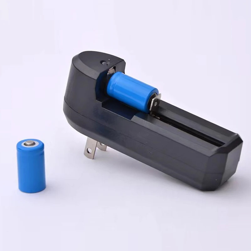 Rechargeable 14250 Battery Charger Li-ion lithium 16340 for Torch FlashLight Head Lamp top button Battery single/double Charger