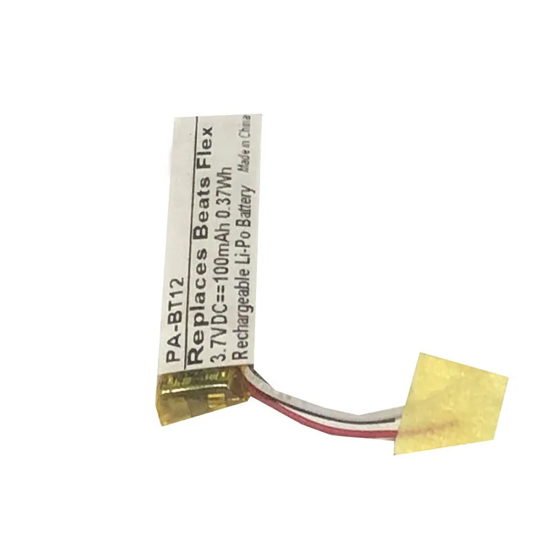 A2295 Battery Replacement for Beats Flex Headset Rechargeable Earphones Repair Batteries 3.7V 100mAh