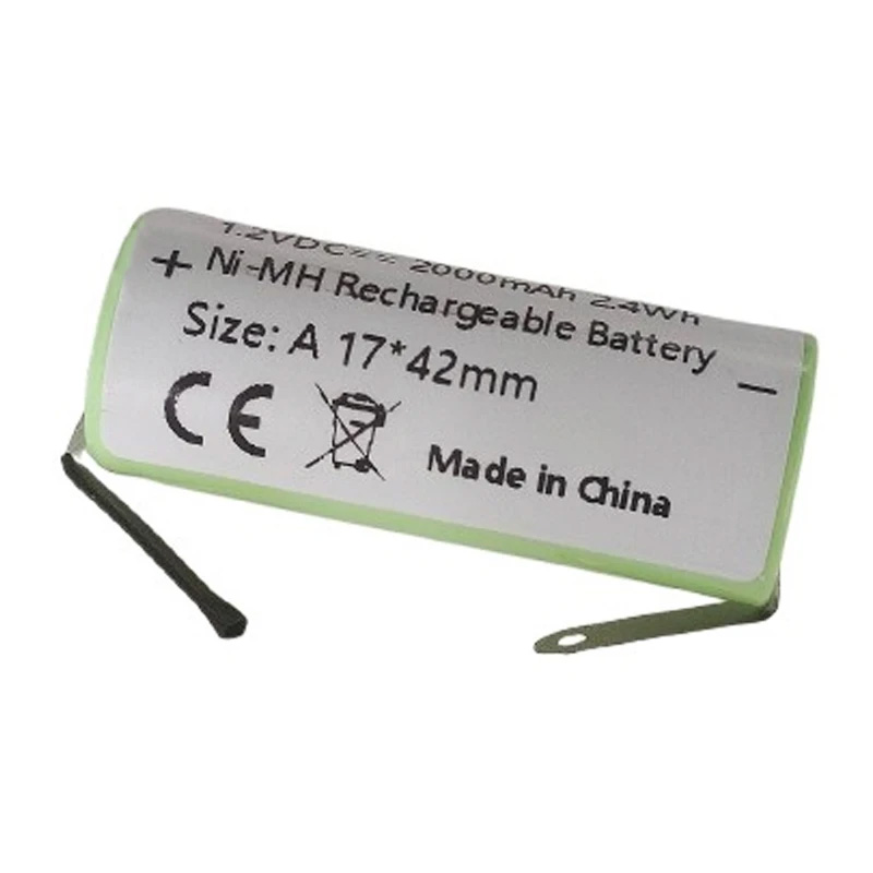1.2V Replacement Battery For Braun Oral B 3745 3728 3762 7000 3731 P7000 D25 D28 Electric Toothbrush 42mm x 17mm Batteries