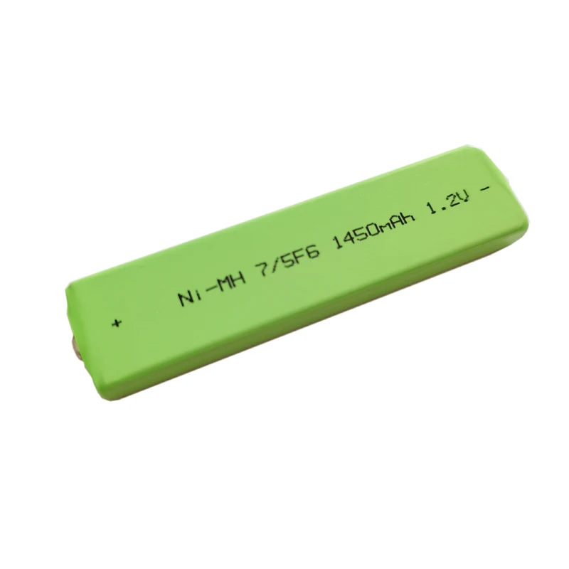 7/5F6 67F6 1450mAh Chewing Gum Battery 1.2V Ni-MH 7/5 F6 cell for Panasonic Sony MD CD Cassette player